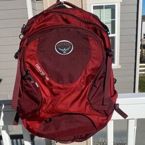 NWOT Osprey Ozone 46 L Travel Pack In Diablo Red